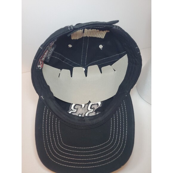 Cheerios Racing Clint Bowyer Hat Cap 33 Black White Signed Autographed - Picture 9 of 10